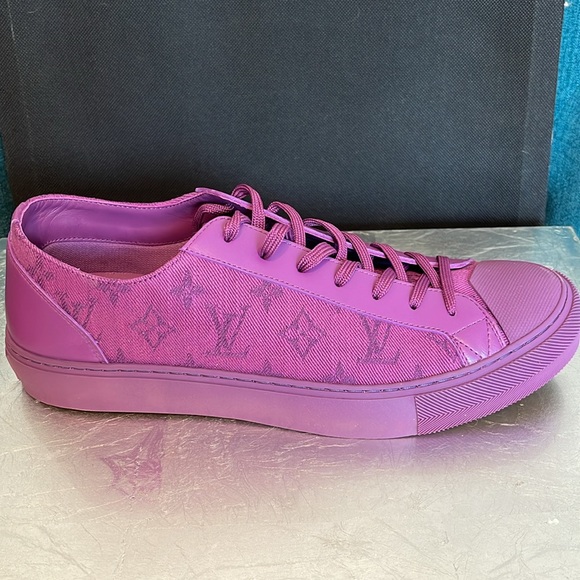 Final price Louis Vuitton tattoo sneakers new bright vivid monogram shoes new - Picture 4 of 11